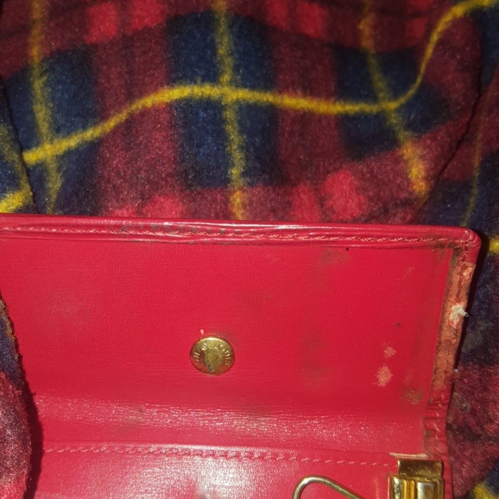 Louis vuitton red epi leather key holder gold - Picture 6 of 8